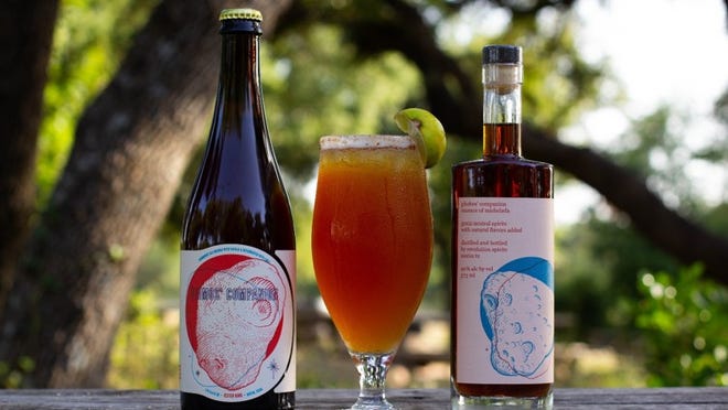 Head to Jester King Brewery and Revolution Spirits this weekend to pick up two bottles you'll need to make a michelada.
