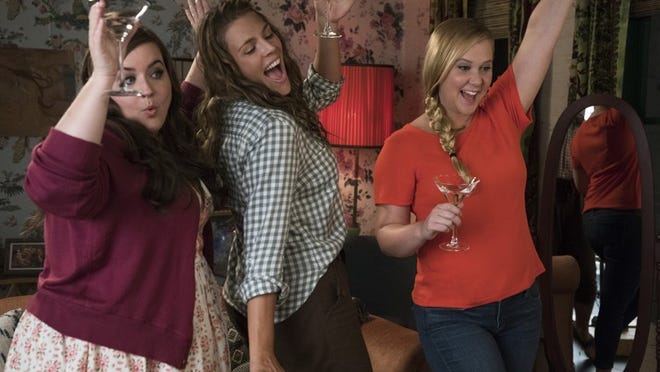 Aidy Bryant, Busy Philipps and Amy Schumer star in “I Feel Pretty.” Contributed by Mark Schafer/STXfilms