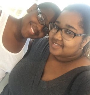 Thindia Hall and son, Keyden Hall-Adams, who was diagnosed with leukemia in July 2017 but is in remission. [Provided by Thindia Hall]