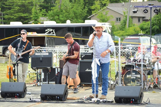 The Dale Vaughn Band headlined Saturday’s Wounded Warrior benefit at the Hillsdale American Legion Post 53. The all-day benefit included a poker run, silent auction, food and live music.