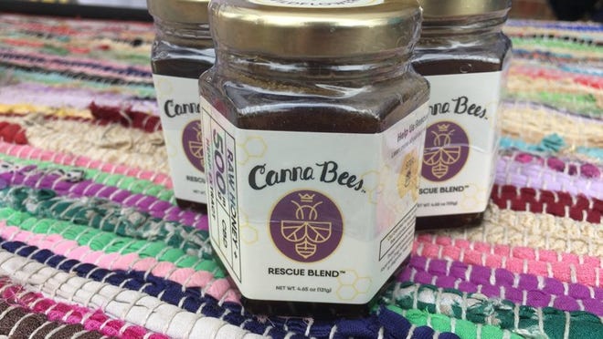 Canna Bees is a CBD-infused honey made with honey collected from Central Texas bees.