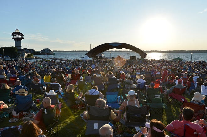 Thousands turned out on a warm, clear night for the 8 Great Tuesdays concert on July 10. [CHRISTOPHER MILLETTE/ERIE TIMES-NEWS]