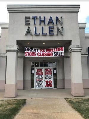 Fisher's Ethan Allen, 4720 E. State St. in Rockford, plans to close. [SUSAN VELA/RRSTAR.COM STAFF]
