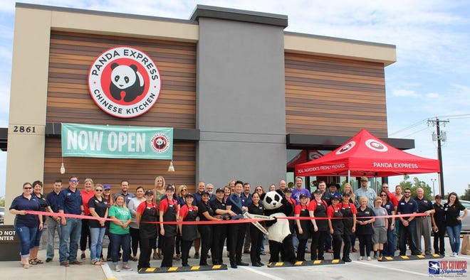 The Stephenville Chamber of Commerce held a ribbon cutting to celebrate the Launch Day of new member Panda Express. Panda Express defines American Chinese cuisine with bold flavors and fresh ingredients that are freshly prepared every day. Enjoy fast casual dining at their new Stephenville location at 2861 W. Washington Street or catering for your next event. Panda Express selected Erath County United Way as their non-profit partner, with 20% of all proceeds from their Launch Day going to support this year's Erath County United Way campaign.