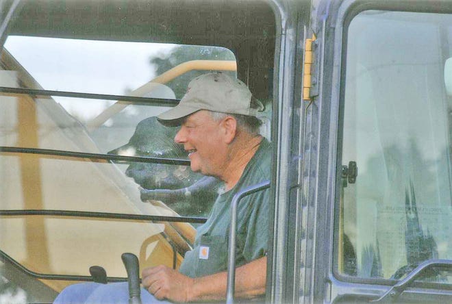 Wayne Barnes volunteers his time working at the Branch County fair grounds. COURTESY PHOTO