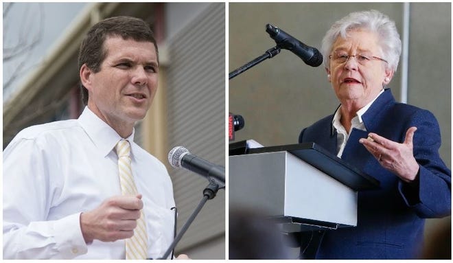 Tuscaloosa Mayor Walt Maddox will face Alabama Gov. Kay Ivey in the Nov. 6 general election. [AP Photo]