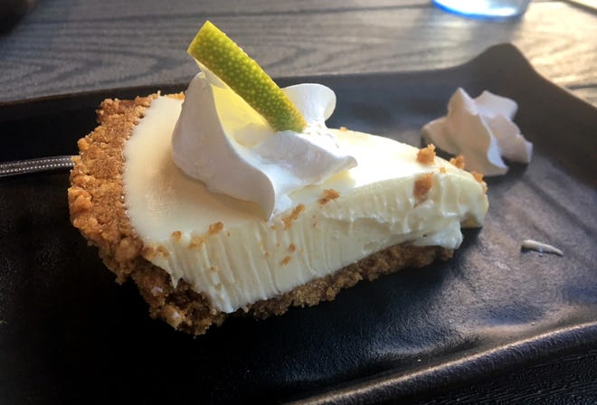 Key lime pie at the RiverGrille on the Tomoka. [News-Journal/Kellie Abernethy]