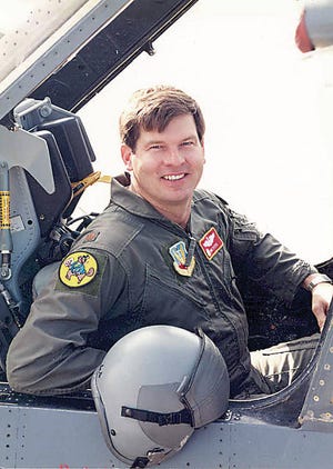 Pilot Don Pitts of Sand Springs, a retired Air Force Colonel