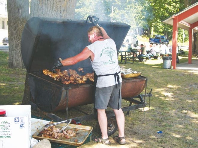 The Topinabee Fire Department is gearing up for their annual chicken BBQ August 19, a meal featuring half a chicken, pulled pork, baked potatoes and corn.
