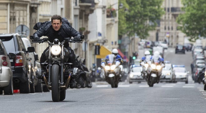 'Mission: Impossible - Fallout' was last week's box-office champ. [Chiabella James/Paramount Pictures and Skydance via AP]