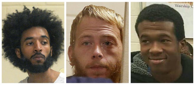 From left, Christopher T. Nogueira and Andrew Tymek have been indicted on charges of murder in the Brockton shooting of Anthony S. Baker. Jr. (The Enterprise)