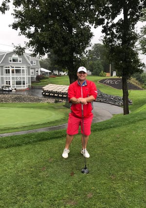 Mike Hunsinger, after winning the Fall River Country Club men's championship last weekend. [Submitted photo]