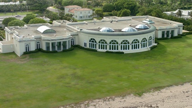 In 2008, a limited liability company linked to Russian businessman Dimitry Rybolovlev paid Donald Trump a reported $95 million for 515 N. County Road. The 6.26-acre estate’s 2015 tax bill is $1.42 million. Jeffrey Langlois / Palm Beach Daily News