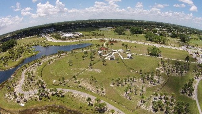 The splash pad at Royal Palm Beach Commons Park will be closed today after a water line broke.(Palm Beach Post file photo)