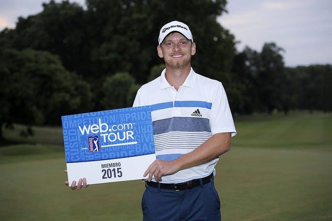 Tyler McCumber of Ponte Vedra Beach earned a spot on the Web.com Tour in 2015 with his play on PGA Tour Latinoamerica. He is on target to return to the Web.com Tour through the Mackenzie Tour Canada. [Enrique Berardi/PGA Tour]