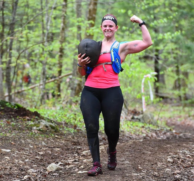 Julia Becker Collins of Marlboro weathers the obstacles of Spartan racing. [Photo/Courtesy]