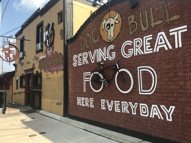 The Dog & Bull Dog & Bull Brew & Music House on Bristol Pike in Bristol Township has taken a public stance against pollution, eliminating straws wherever possible. [CONTRIBUTED]