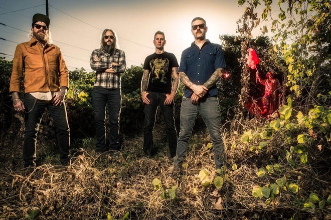 Mastodon will headline the Illinois State Fair Grandstand on Aug. 11. They will perform with Halestorm. [Courtesy photo]