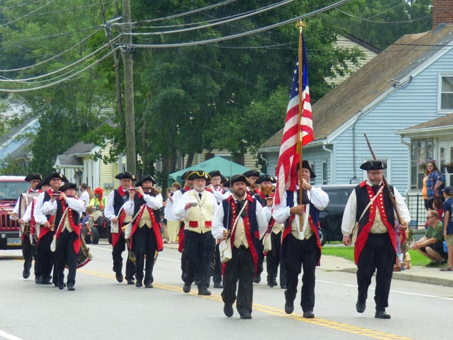 Moosup's annual parade commemorating V-J Day took place on Sunday. It is one of only three parades that still celebrate the day World War II ended in 1945.

[Holly Zeches/For The Bulletin]
