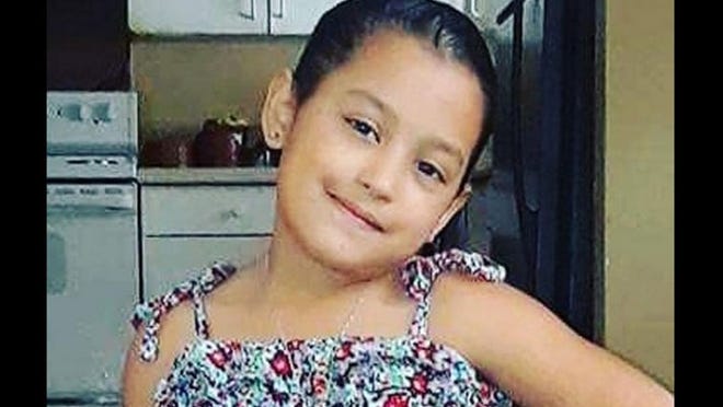 Heidy Rivas Villanueva, 7, as pictured on the GoFundMe page set up by family and friends to pay for her funeral in Honduras, where she was born.