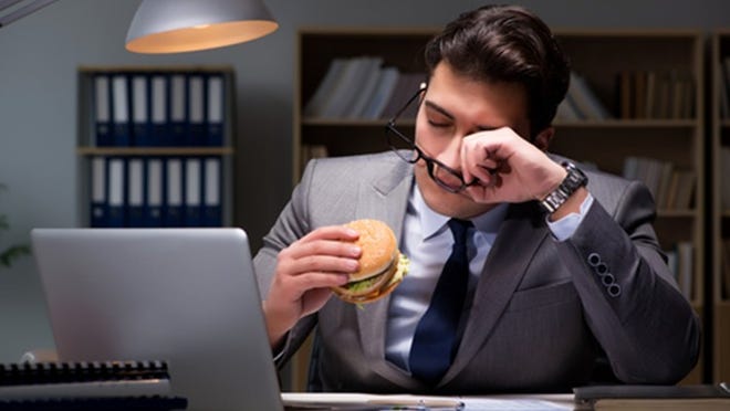 Eating late at night — within two hours of bed — could be a bad habit. Contributed by Dreamstime/TNS