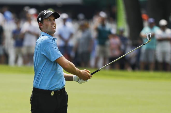 North Carolina native Webb Simpson is a past champion of the Wyndham Championship, set for this week in Greensboro. (AP Photo/Brynn Anderson)