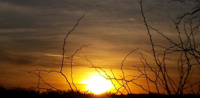 A Kansas sunset. [Courtesy Tami Zitterkopf]
