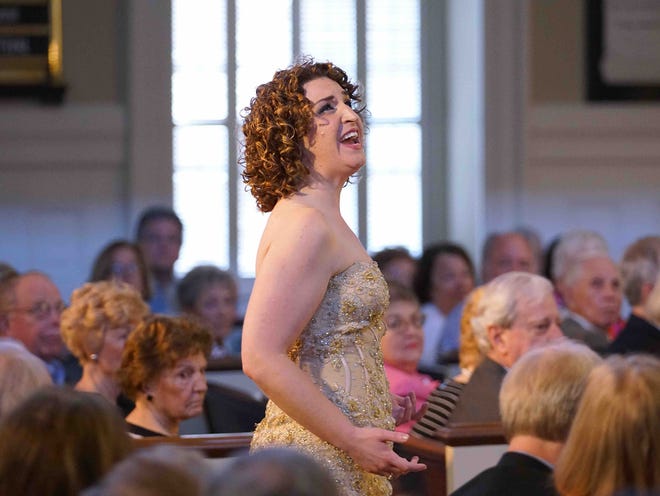 Jessica Ann Best performs during the Savannah Voice Festival. [Photo by Elizabeth Leitzell/courtesy SVF]