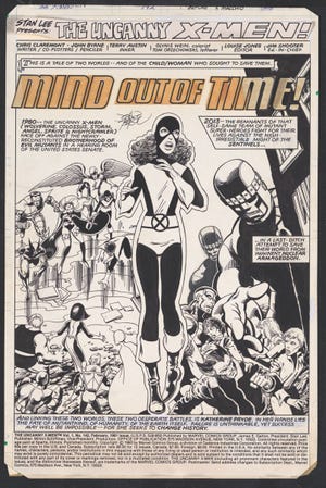 Splash page to part two of Days of Future Past from "John Byrne's X-Men Artifact Edition." [Photo by IDW/Marvel]