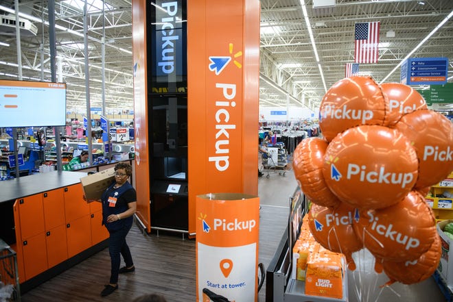 Walmart, where any adventure is possible. [Andrew Craft/The Fayetteville Observer]