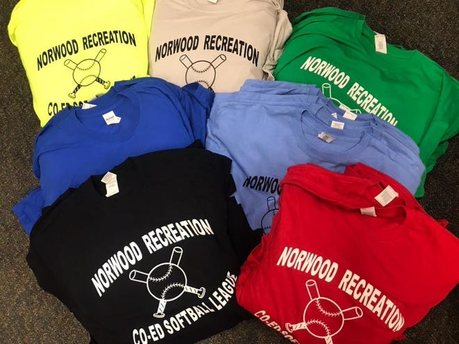 Norwood Recreation’s new co-ed softball team has seven teams with 115 players already signed up, and plans to expand in the near future. Courtesy photo