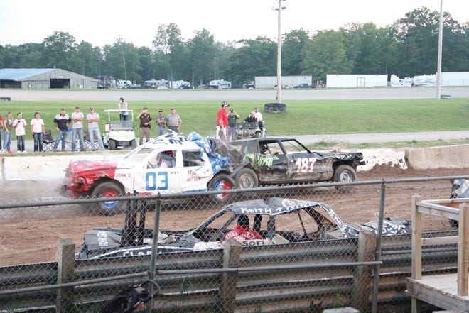 The Grandstand at the Chippewa County Fair in Kinross will welcome back the USA Demo Derby at 8 p.m. Tuesday. The Full Auto Cross and Mini Van Demo Derby Finale will be held on Wednesday night at 8 p.m.