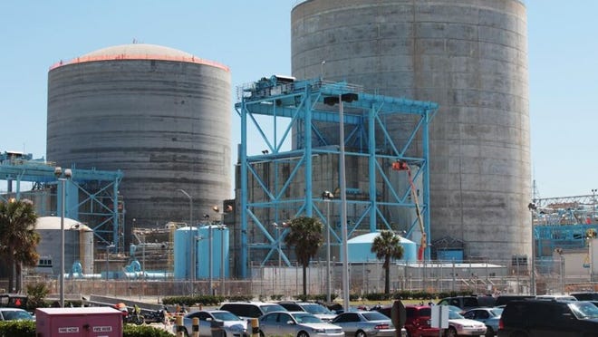 Florida Power & Light’s St. Lucie plant on Hutchinson Island is one of two nuclear plants serving the state’s largest electric utility. (Brandon Kruse/Palm Beach Post file photo)