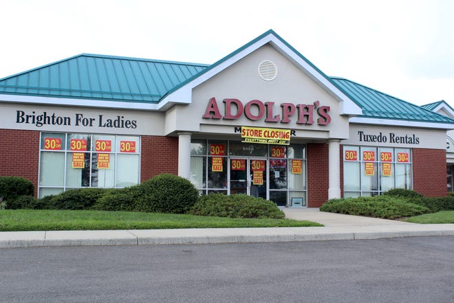 Adolph's Men and Women's Clothing Store on Southpark Boulevard in Colonial Heights will be closing its doors after nearly 60 years in business. [Kelsey Reichenberg/progress-index.com]