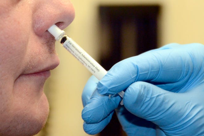 THE CDC has approved FluMist, a nasal flu vaccine, for the 2018-19 flu season, which typically begins in October. [ARCHIVE PHOTO]