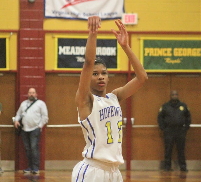 Hopewell Girls Basketball standout and rising sophomore Messiah Hunter has received an NCAA Division I collegiate offer from N.C. State. [File/progress-index.com]