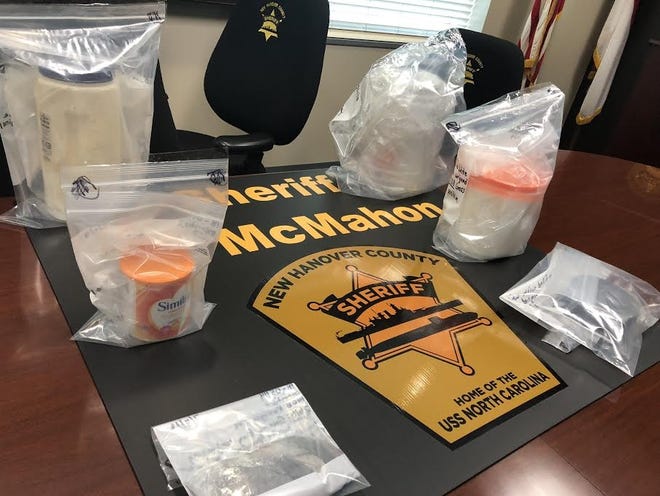 Testing by a private laboratory has determined that substances seized by the New HanoverCounty Sheriff's Office, thought to be drugs, were actually sugar. [STARNEWS FILE PHOTO]