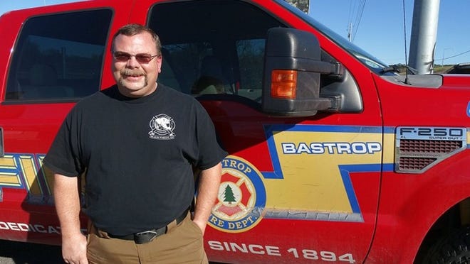 Mark Wobus, Bastrop’s first paid fire chief, resigned earlier this month to take a job at the Leander Fire Dept. His last day as Bastrop’s fire chief is Aug. 31.FILE PHOTO