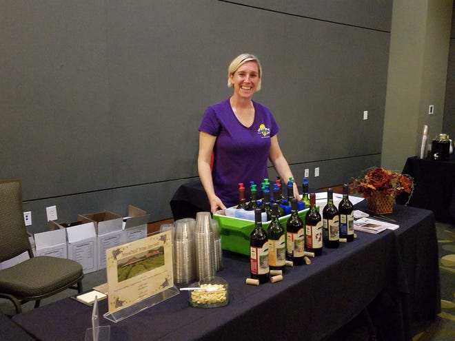 WoodMill Winery offers a selection of wines for guests to sample during the 2017 Sip and Savor event at the Gastonia Conference Center. [GAZETTE FILE PHOTO]