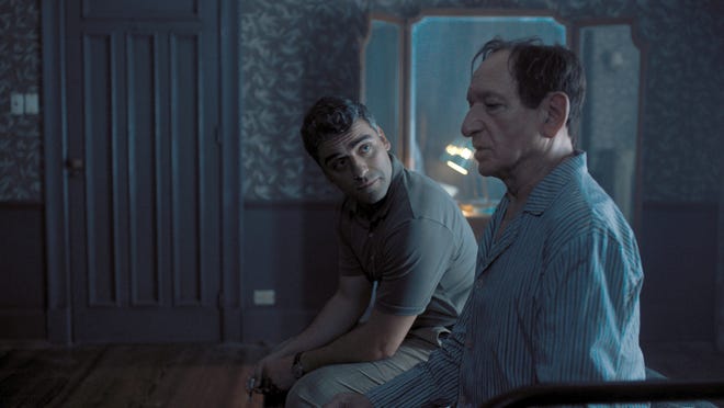 Oscar Isaac (left) stars as Peter Malkin and Ben Kingsley stars as Adolf Eichmann in OPERATION FINALE, written by Matthew Orton and directed by Chris Weitz, a Metro Goldwyn Mayer Pictures film.

Credit: Metro Goldwyn Mayer Pictures ¬© 2018 Metro-Goldwyn-Mayer Pictures Inc.¬† All Rights Reserved.