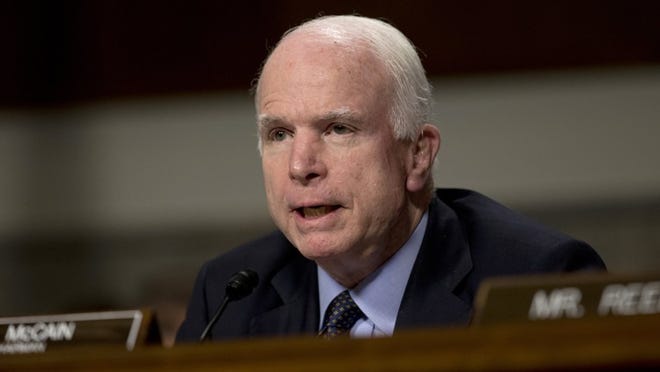 John McCain in 2015. (AP Photo/Carolyn Kaster)