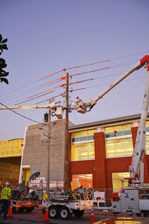 As Gulf Power passes on tax savings to customers, the company continues to invest in the energy grid such as upgrades to the downtown Pensacola distribution system. [CONTRIBUTED PHOTO]