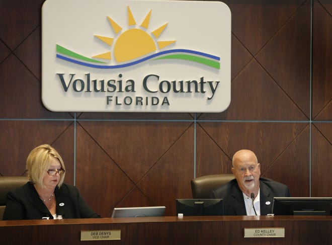 Deb Denys is 1 of the council members pushing for an external audit to "regain the trust of the citizens" amid rumors about Volusia's finances. But County Chair Ed Kelley feels an audit would be a waste of money. "There's nothing to hide," he said. [News-Journal File/Nigel Cook]