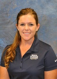 University of North Florida women's assistant golf coach Stephanie Eiswerth won the LPGA Teaching and Club Professional National Championship. [Provided by UNF]
