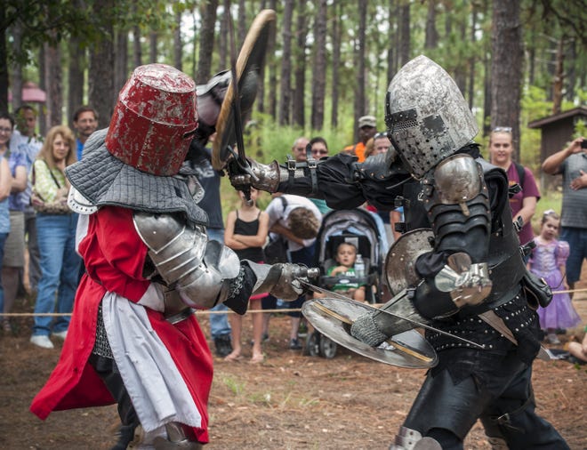 This year's Renaissance Faire is Sept. 15-16 at the Smith Lake Recreation Area on Fort Bragg. The Elizabethan-themed festival is open to the public. [File photo/The Fayetteville Observer]
