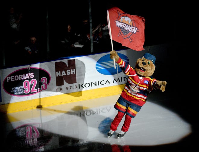 JOURNAL STAR FILE PHOTO The Peoria Rivermen have a big lineup of entertainment, from special jerseys, to post-game concerts, giveaway items and more, set for the 2018-19 season.