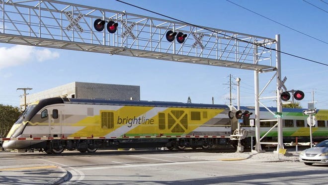 This Labor Day weekend is the last chance for families to take advantage of Brightline’s Kid Ride Free promotion. (Allen Eyestone / The Palm Beach Post)