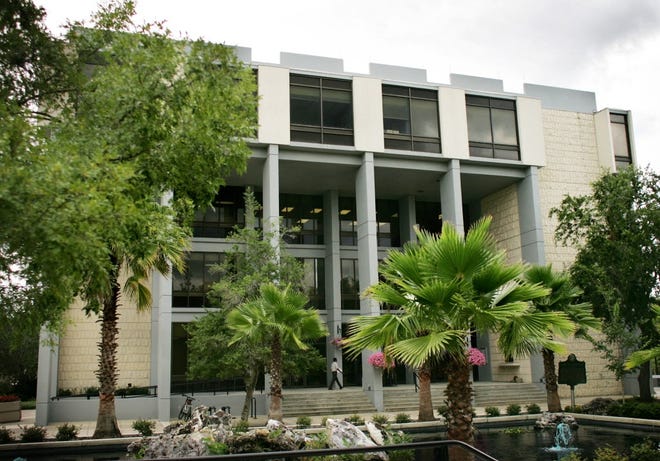 The exterior of Gainesville's City Hall building, located at 200 E. University Ave. [File]