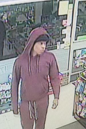 Upper Southampton police are asking the public to help track down a suspect wanted for allegedly robbing a 7-Eleven at gunpoint, early Wednesday morning. [Courtesy of Upper Southampton Police]