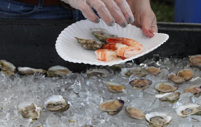 The eighth Rhode Island Seafood Festival is Saturday and Sunday at India Point Park in Providence. [The Providence Journal, file / Sandor Bodo]